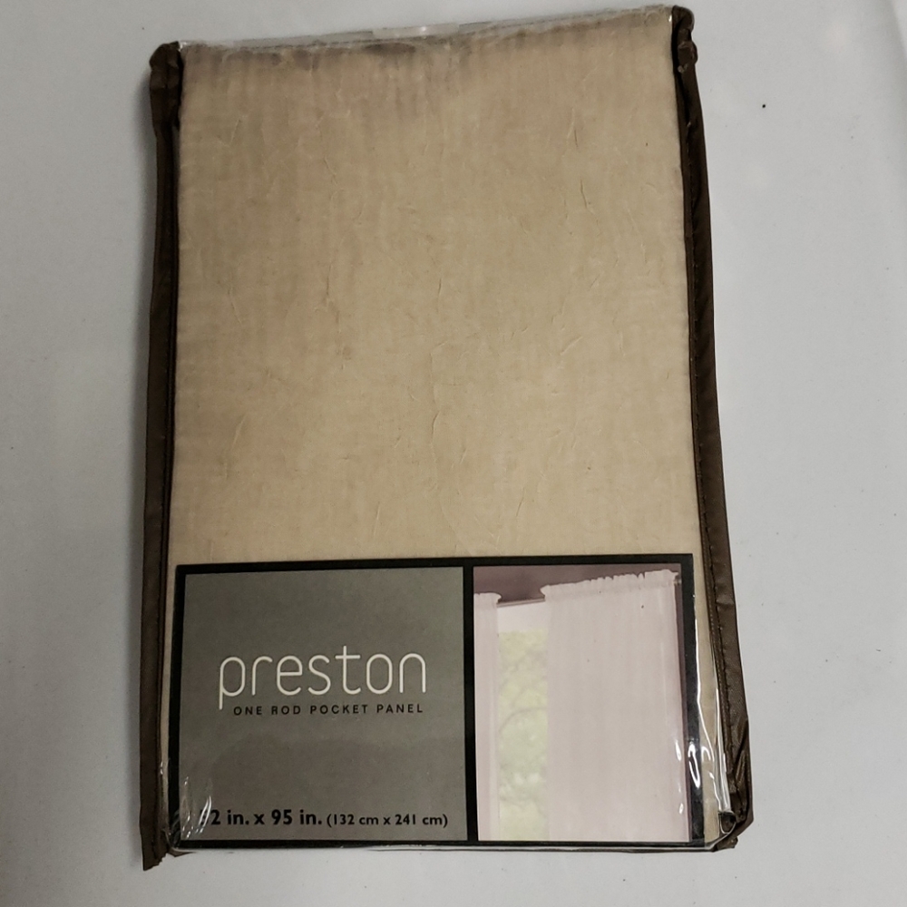 Preston One Rod Pocket Panel 52"x95"